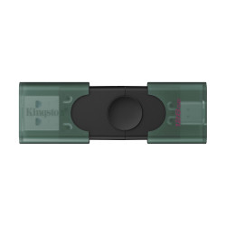 KINGSTON - DataTraveler Duo G2/128GB/USB 3.2/USB-A + USB-C/Zelená