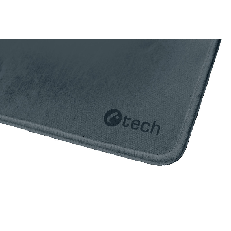 Podložka pod myš C-TECH MP-01, sivá, 320x270x4mm, obšité okraje