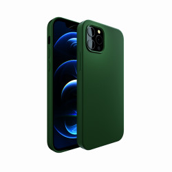 ER POWER Silikónový kryt CARNEVAL SNAP pre iPhone 13 Pro s MagSafe - zelená