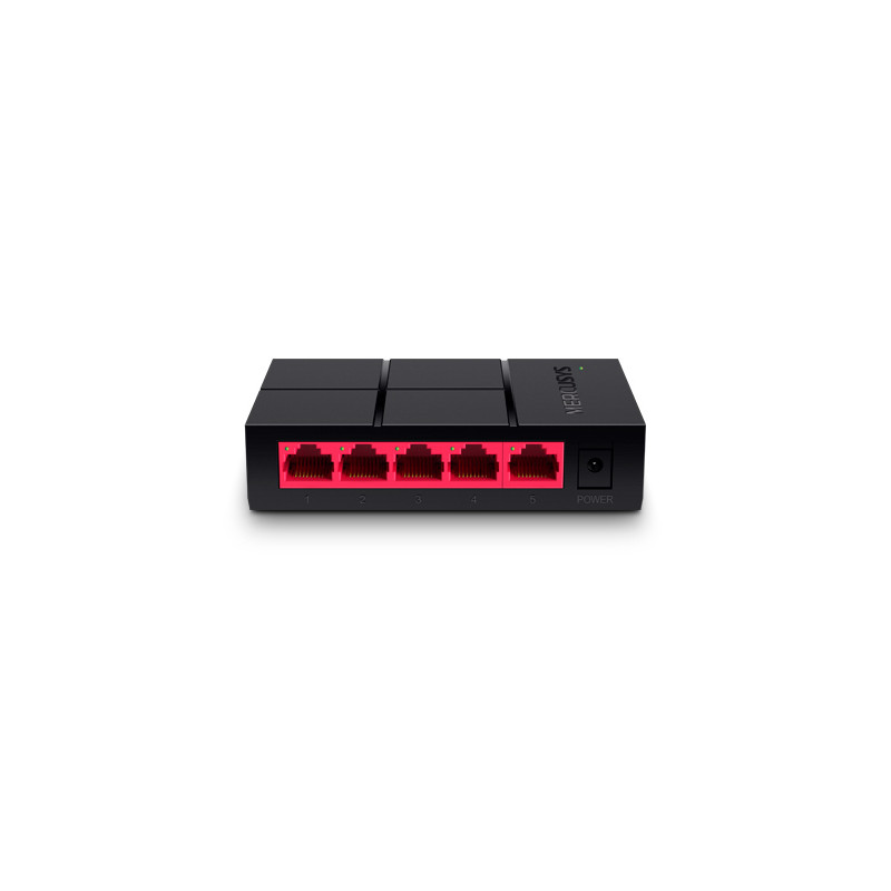 Mercusys MS105G 5x10/100/1000 switch, plastic case