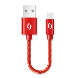 ALIGATOR PREMIUM 2A kábel, Micro USB 50cm, červený