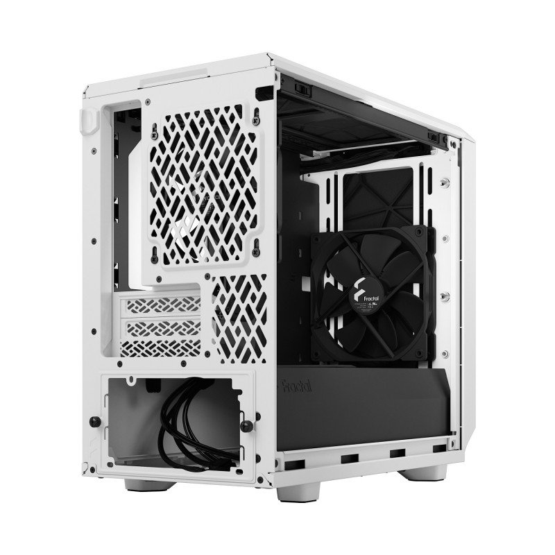 Fractal Design Meshify 2 Nano White TG Clear Tint/Mini ITX/Transpar./White