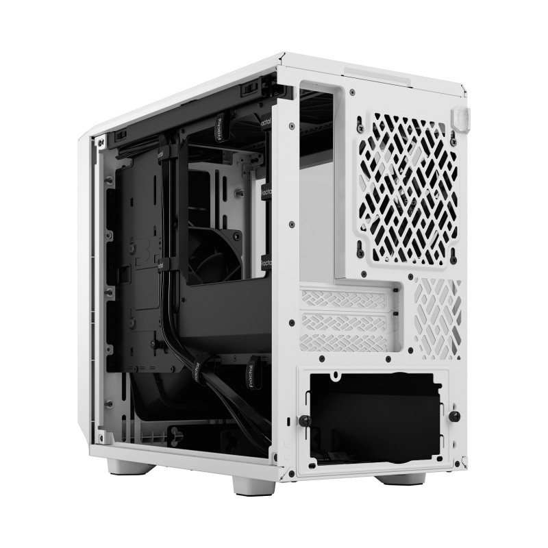 Fractal Design Meshify 2 Nano White TG Clear Tint/Mini ITX/Transpar./White