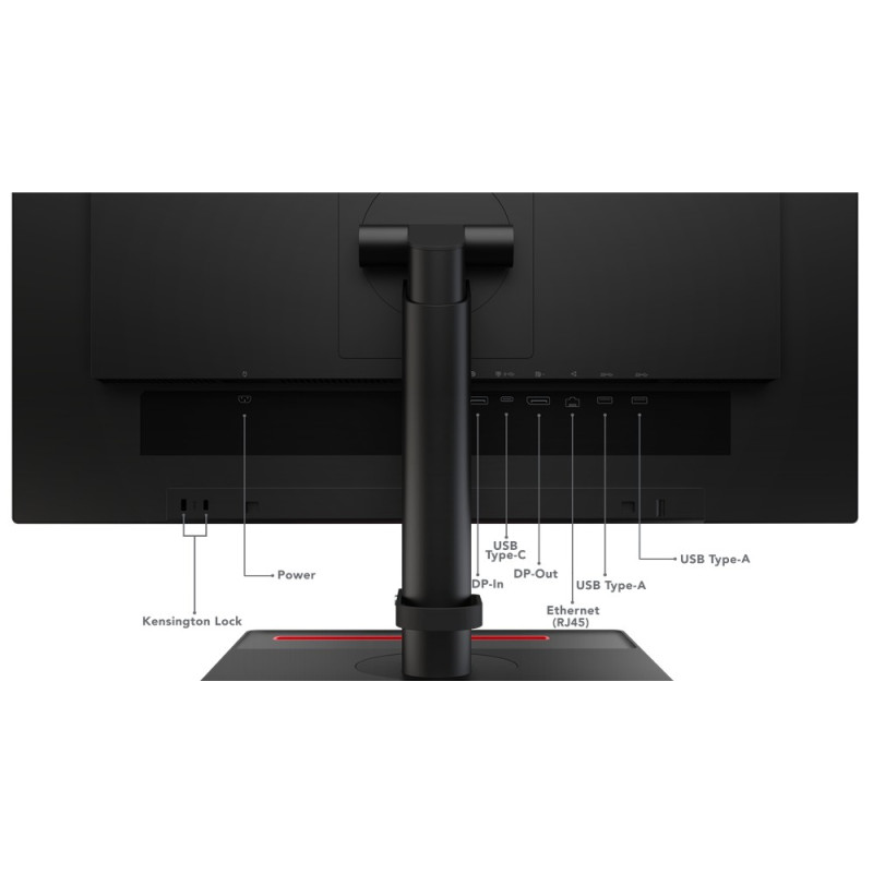 Lenovo ThinkVision/T24m-20/23,8''/IPS/FHD/60Hz/6ms/Black/3R
