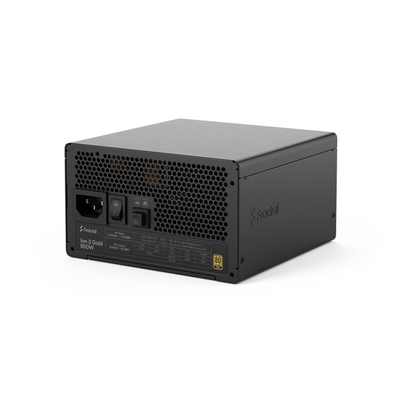 FRACTAL DESIGN - Fractal Ion 3/850W/ATX 3.1/80PLUS Gold/Modular/Retail