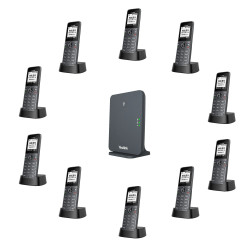 Yealink W71P DECT základová stanica a rúčka, 1,8'' černobiely disp., až 10 rúčok