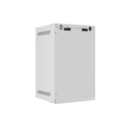 LANBERG RACKOVÁ SKRIŇA 10'' PRO MONTÁŽ NA STENU 9U/280X310 PRO VLASTNÚ MONTÁŽ S KOVOVÝMI DVERAMI ŠEDÁ