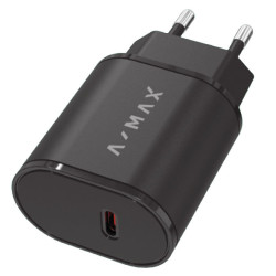 Aligator sieťová nabíjačka A-MAX PD 20W USB-C čierna
