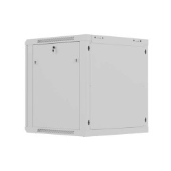 LANBERG NÁSTENNÁ INŠTALAČNÁ SKRIŇA 19'' 12U 600X600 ŠEDÉ PERFOROVANÉ DVERE (PLOCHÉ BALENIE)