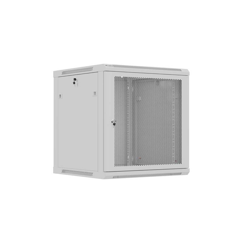 LANBERG NÁSTENNÁ INŠTALAČNÁ SKRIŇA 19'' 12U 600X600 ŠEDÉ PERFOROVANÉ DVERE (PLOCHÉ BALENIE)