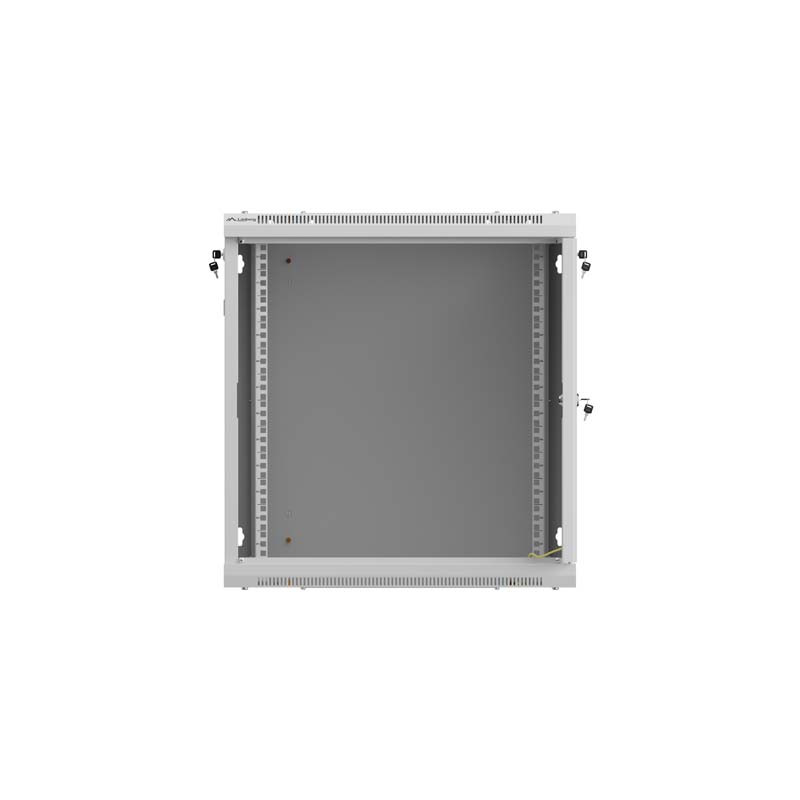 LANBERG NÁSTENNÁ INŠTALAČNÁ SKRIŇA 19'' 12U 600X600 ŠEDÉ PERFOROVANÉ DVERE (PLOCHÉ BALENIE)