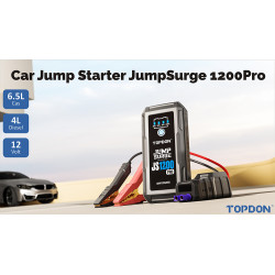 VIKING - Car Jump Starter JumpSurge 1200 PRO/10000mAh/max výstupný proud 1800A/2xUSB-A/USB-C/DC Jack
