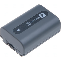 Batérie T6 Power Sony NP-FP30, NP-FP50, 750mAh, 5,4Wh, sivá