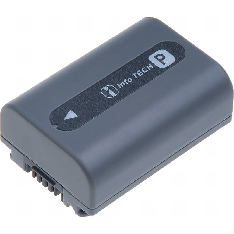 Batérie T6 Power Sony NP-FP30, NP-FP50, 750mAh, 5,4Wh, sivá