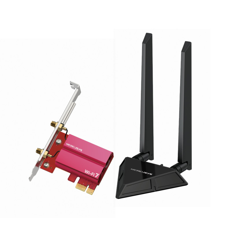 Mercusys MA49BE BE9300 Tri-Band WiFi7 PCIe adaptér