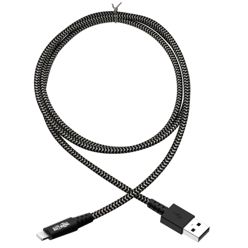 EATON - Kabel USB-A 2.0 / Lightning Synchronizácia/Nabíjanie, MFi Certified, Samec/Samec, 1.83m