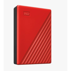 WESTERN DIGITAL - WD My Passport/4TB/HDD/Externý/2.5''/Červená/3R