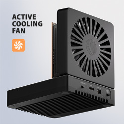 AXAGON ADSA-M2C22, USB-C 20Gbps dokovacia stanica pre 2× M.2 NVMe/SATA SSD s funkciou klonovania