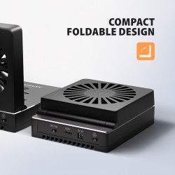 AXAGON ADSA-M2C22, USB-C 20Gbps dokovacia stanica pre 2× M.2 NVMe/SATA SSD s funkciou klonovania