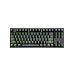 Genesis herná mechanická klávesnica THOR 404/RGB/Gateron Yellow Pro/Drôtová USB/US layout/Čierna