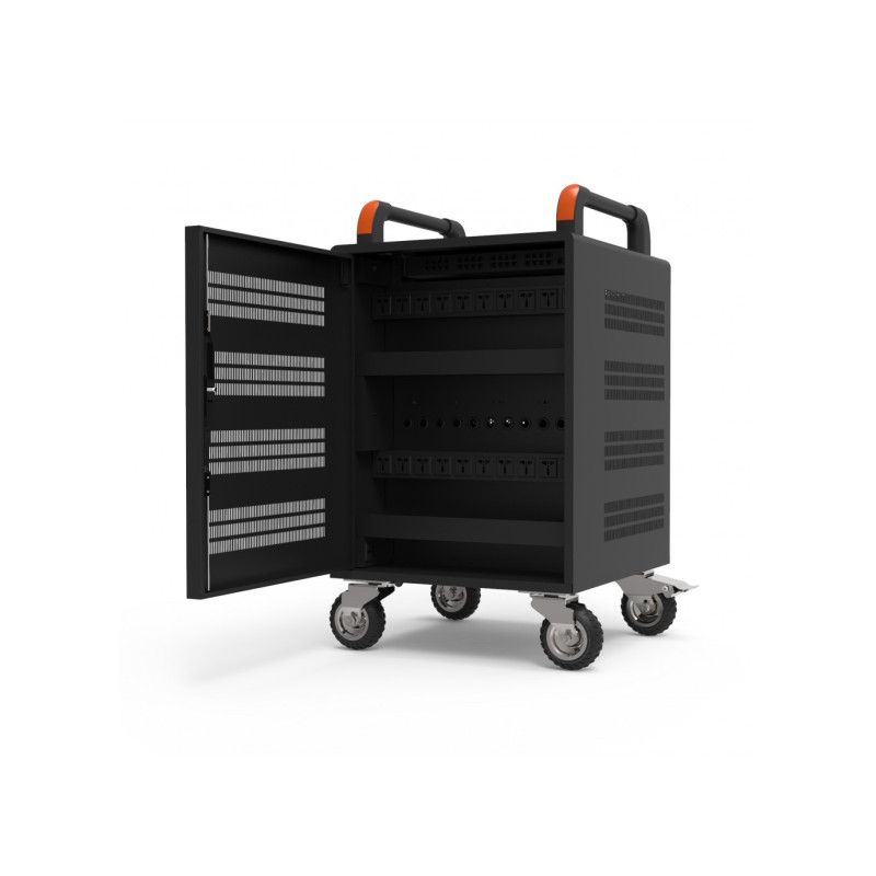 NONAME - PORT CONNECT CHARGING CABINET 20 Notebooks + RACK 1xU 19'', černý