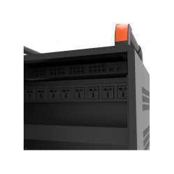 NONAME - PORT CONNECT CHARGING CABINET 20 Notebooks + RACK 1xU 19'', černý
