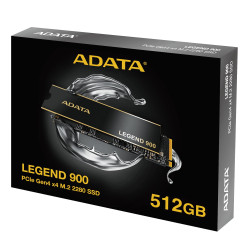 ADATA LEGEND 900/512GB/SSD/M.2 NVMe/Čierna/Heatsink/5R