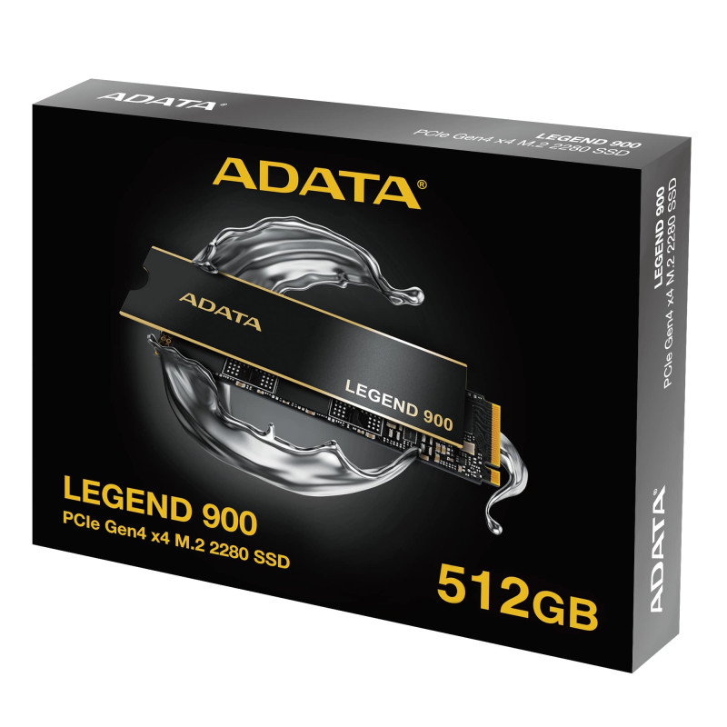 ADATA LEGEND 900/512GB/SSD/M.2 NVMe/Čierna/Heatsink/5R