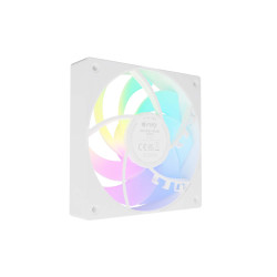 GENESIS - Ventilátor FURY SAI S12 ARGB PWM, 3-Pack, Biely