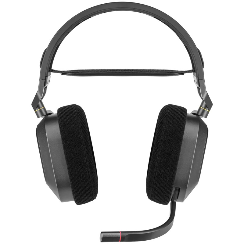 Corsair HS80 RGB Wireless/USB/USB/Bezdrôt/Čierna
