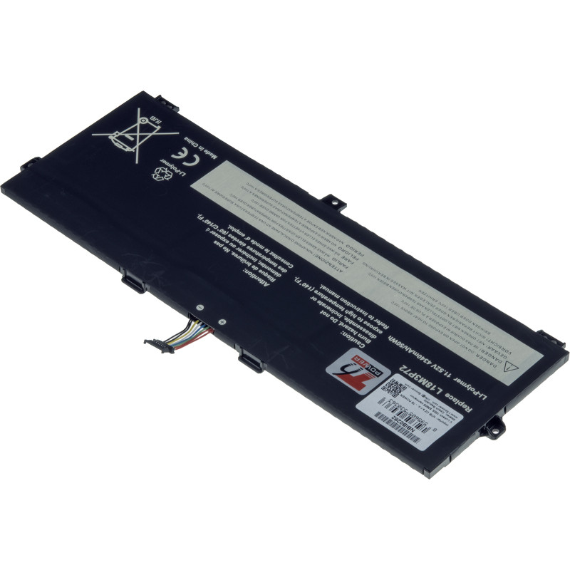 Batérie T6 Power pre Lenovo ThinkPad X13 Yoga Gen 1, X390 Yoga, 4340mAh, 50Wh, 3cell, Li-Pol