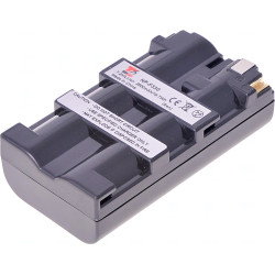 Batéria T6 power Sony NP-F330, NP-F530, NP-F550, NP-F570, 2600mAh, 18,7Wh, sivá