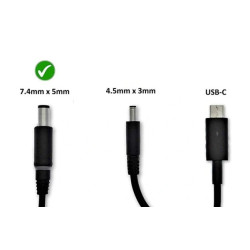 Dell AC adaptér 360W 7,4mm GAN pre Alienware AA16250, AA18250, m16 R1, m18 R1, M18 R2, x16 R2