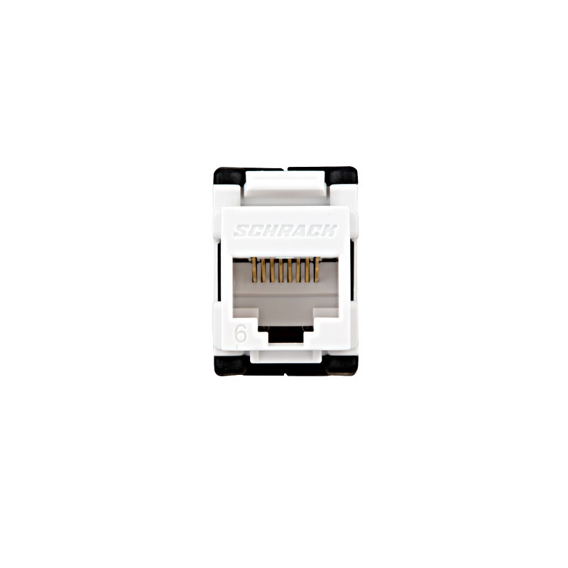 SCHRACK - Keystone RJ45 UTP, Cat.6 de-embedded, samozárezový, SFA