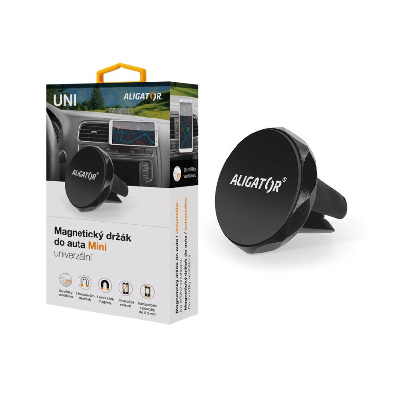 Magnetický držiak ALIGATOR HA08 do mriežky