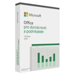 Špecifikácia balíka Microsoft Office 2024 pre domácnosti a firmy (CZ)