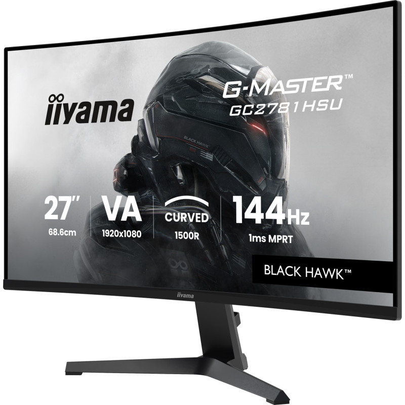 iiyama G-Master/GC2781HSU-B1/27''/VA/FHD/144Hz/1ms/Čierna/3R