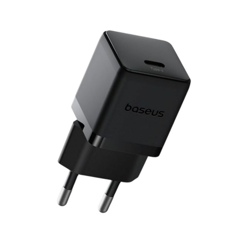 NONAME - Baseus Rýchlonabíjačka do siete Palm 30W USB-C PD QC 3.0 čierna