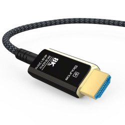 PremiumCord Ultra High Speed HDMI 2.1 optický fiber kábel 8K @ 60Hz, pozlátené 25m