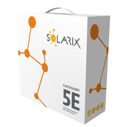 Instalačný kábel Solarix CAT5E FTP PE Fca vonkajší 100m/box SXKD-5E-FTP-PE