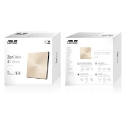 ASUS SDRW-08U9M-U zlatá ultraslim DRW USB-C/A
