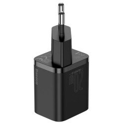 NONAME - Baseus CCSUP-B01 Super Si Quick Nabíjačka USB-C 20W Black