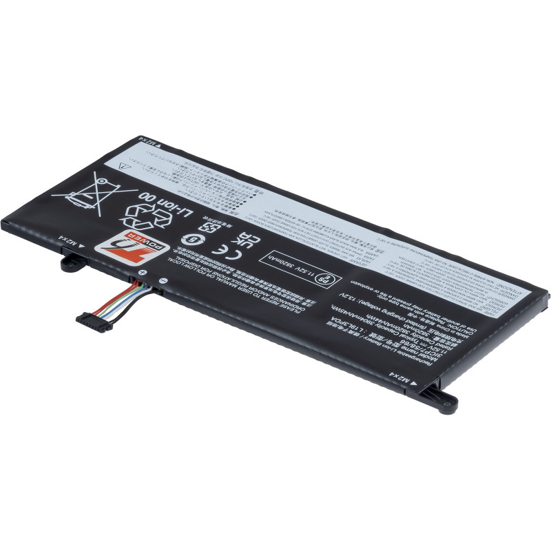 Batérie T6 Power Lenovo ThinkBook 15 G2 ARE, 15 G3 ACL, 14 G2 ITL, 3904mAh, 45Wh, 3cell, Li-Pol