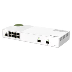 QNAP riadený switch QSW-M2108-2S (8x 2,5GbE RJ45 a 2x 10GbE SFP+)