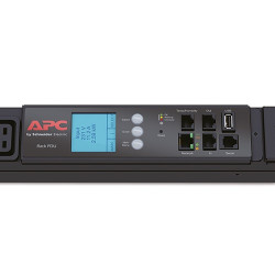 APC - Rack PDU 2G, Metered, ZeroU, 22.0kW(32A), 230V, (30) C13 & (12) C19