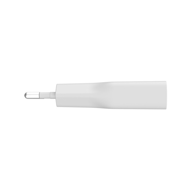 Univerzálna nabíjačka USB Natec RIBERA GaN SLIM, 20 W, 1X USB-A + 1X USB-C, Biela