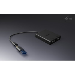 i-tec USB-A/USB-C Dual 4K HDMI Video adaptér
