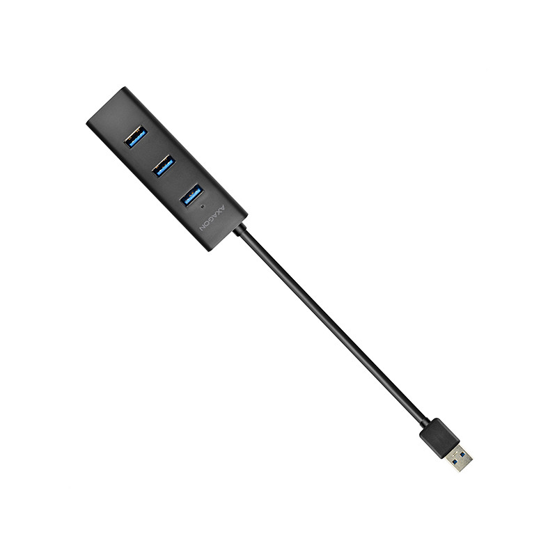 AXAGON HUE-S2B, 4x USB 3.0 CHARGING húb, micro USB napr. konektor, kábel USB-A 30cm