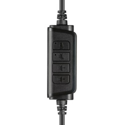 NONAME - Sandberg PC sluchátka USB Chat Headset s mikrofónom, čierna