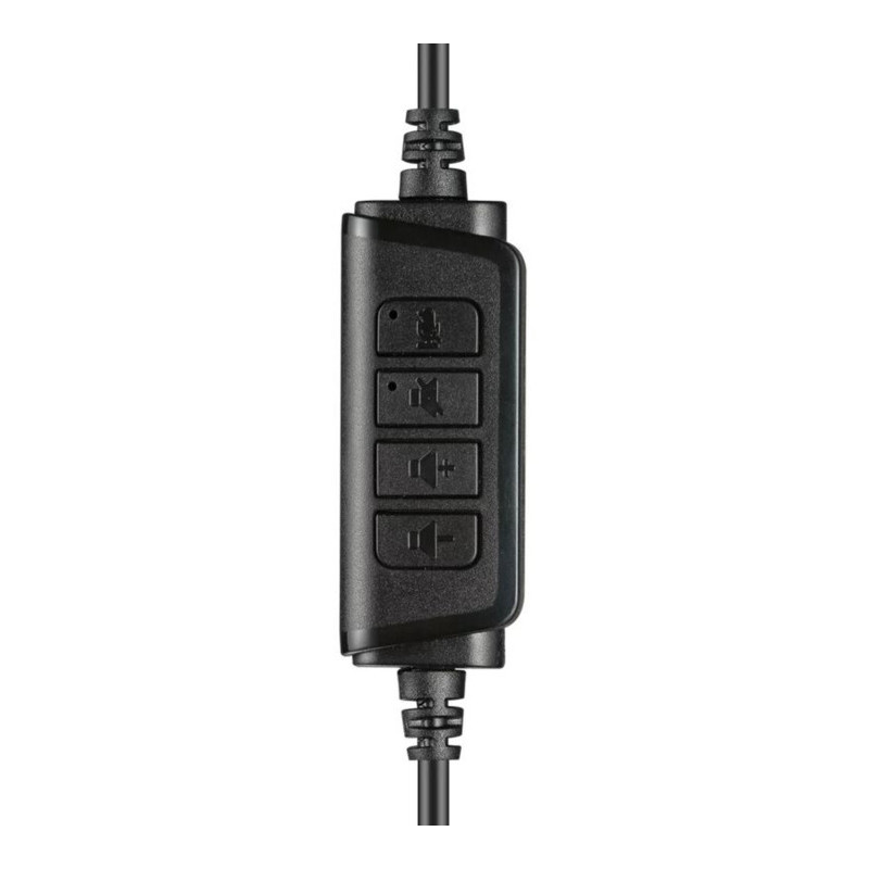 NONAME - Sandberg PC sluchátka USB Chat Headset s mikrofónom, čierna